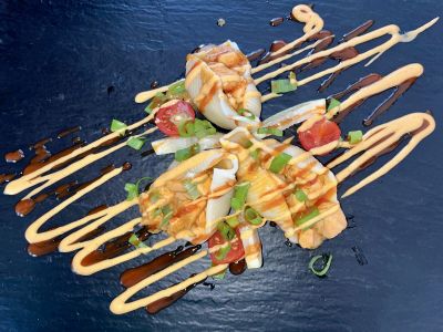 Conchiglie mit Lachscreme